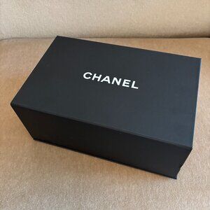 Chanel Shoe Box w/ Accessories